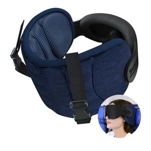 Sarisun Travel Pillows for Airplanes, Airplane Pillow for Long Flight Blue